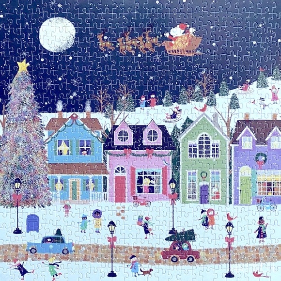🎄Winter Wonderland 500 Piece Jigsaw Puzzle Holiday Christmas Galison - Picture 3 of 4